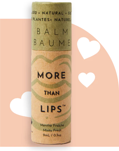 More Than Lips - Vegan Lip Balm, Minty Fresh, 9ml