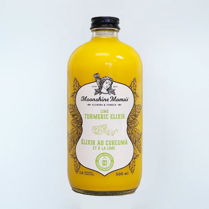 Moonshine Mama's - Turmeric Lime Elixir, 500 mL