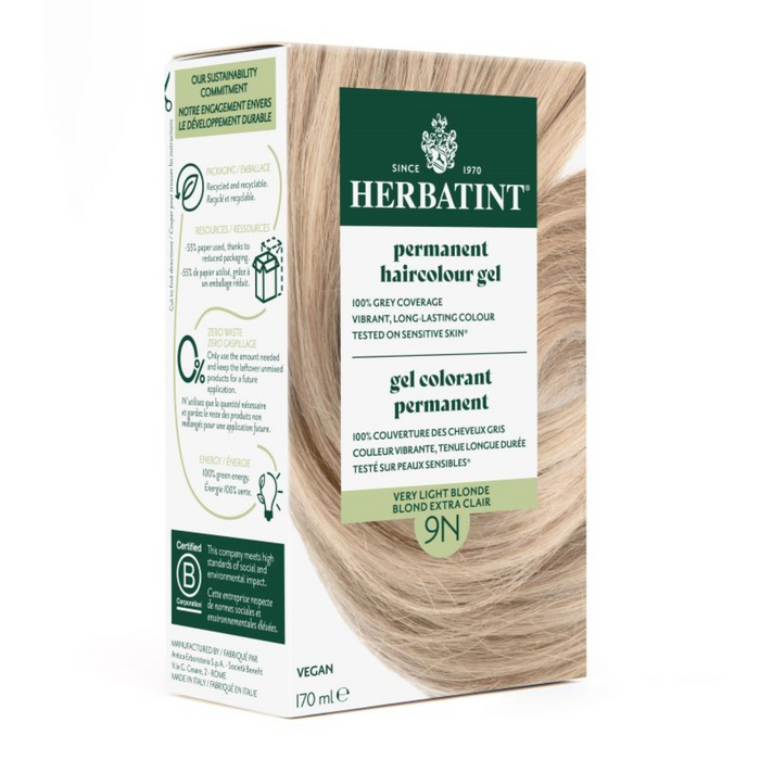 Herbatint - Honey Blonde 9N, 170 mL