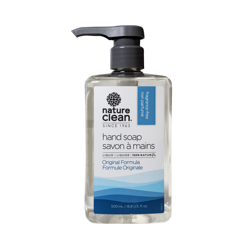 Nature Clean - Liquid Hand Soap - Fragrance Free, 500 mL — Goodness Me!