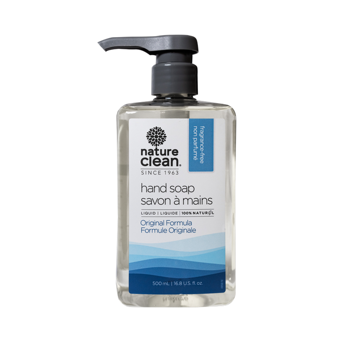 Nature Clean - Liquid Hand Soap - Fragrance Free, 500 mL