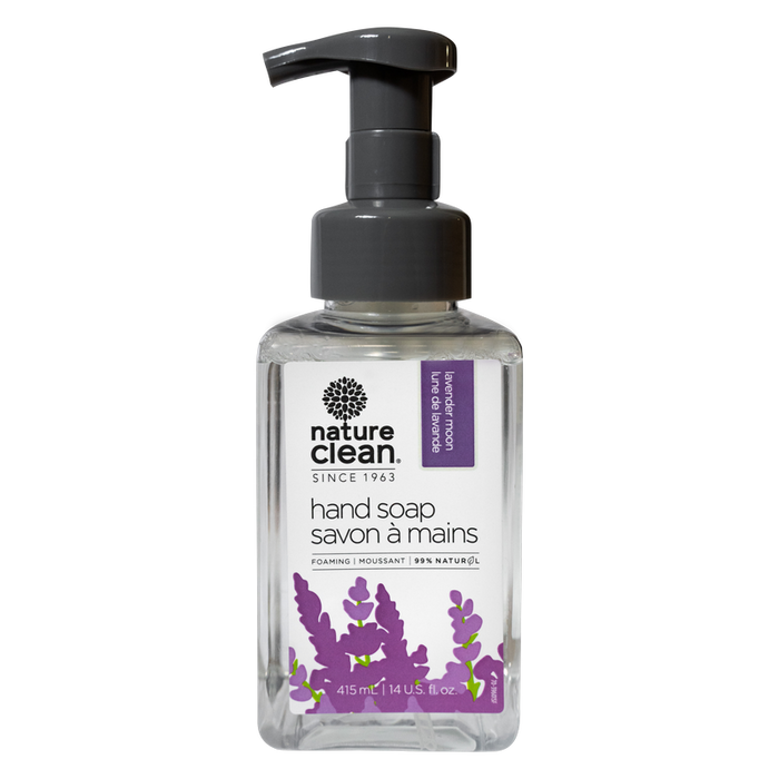 Nature Clean - Foaming Hand Soap - Lavender Moon, 415 mL