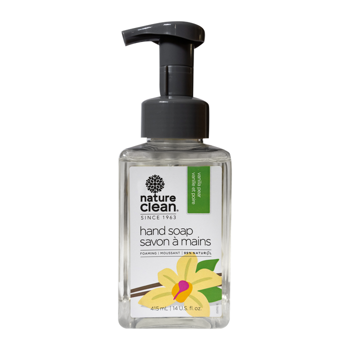 Nature Clean - Foaming Hand Soap - Vanilla Pear, 415 mL