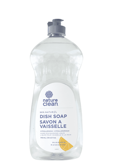 Nature Clean - Dish Liquid - Mandarin and Grapefruit, 740 mL