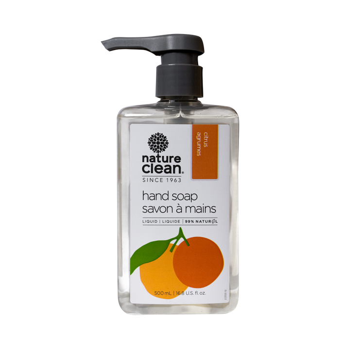 Nature Clean - Liquid Hand Soap - Citrus, 500 mL