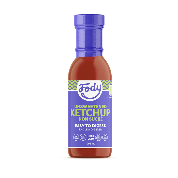 Fody Food Co - Unsweetened Ketchup, 296 mL