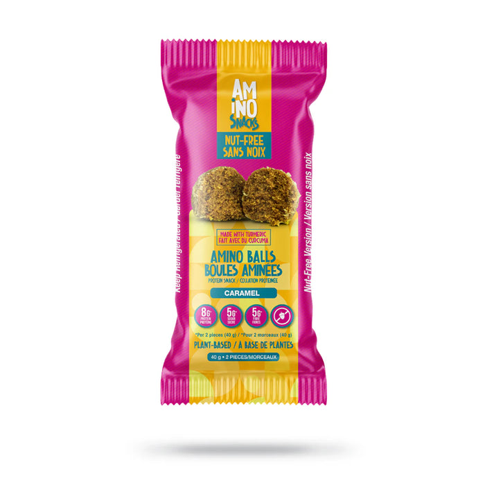 Amino Snacks - Amino Balls Nut-Free Caramel, 40 g