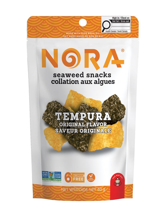 Nora Seaweed - Tempura Seaweed Original, 40 g