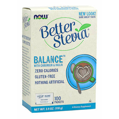 NOW - Better Stevia Balance, 100 Count