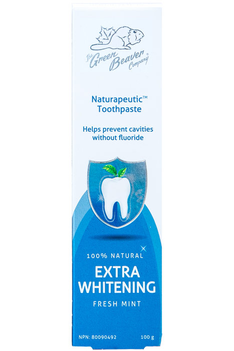 Green Beaver - Whitening Toothpaste - Fresh Mint, 100 g