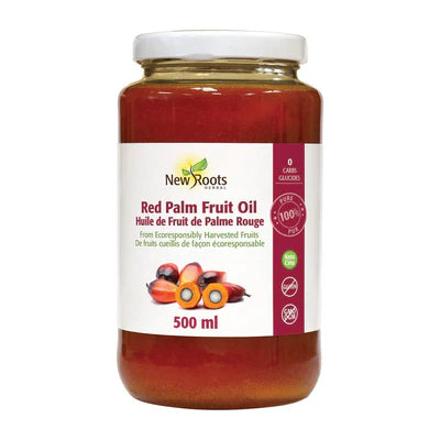 New Roots Herbal - Red Palm Fruit Oil, 500 mL