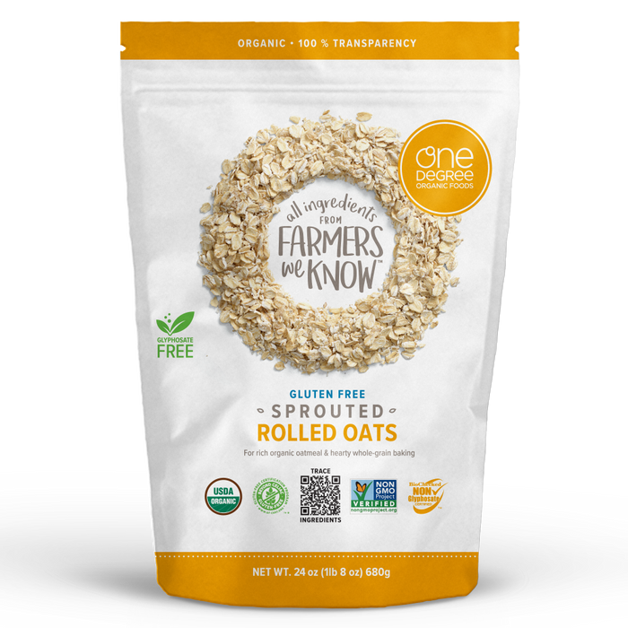 One Degree - Sprouted Rolled Oats, 1.28 kg