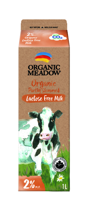 Organic Meadow - Organic 2% Lactose Free Milk, 1 L