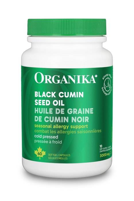 Organika - Black Cumin Seed Oil - 60 Softgels
