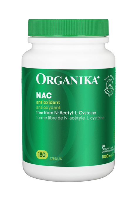 Organika - NAC 500 mg, 180 Capsules