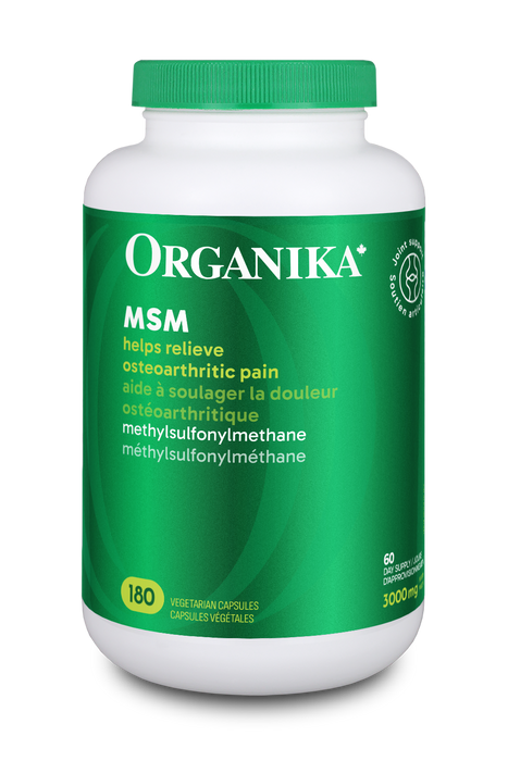 Organika - MSM, 180 Vcaps