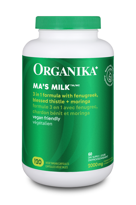 Organika - Ma's Milk, 120 VCAPS