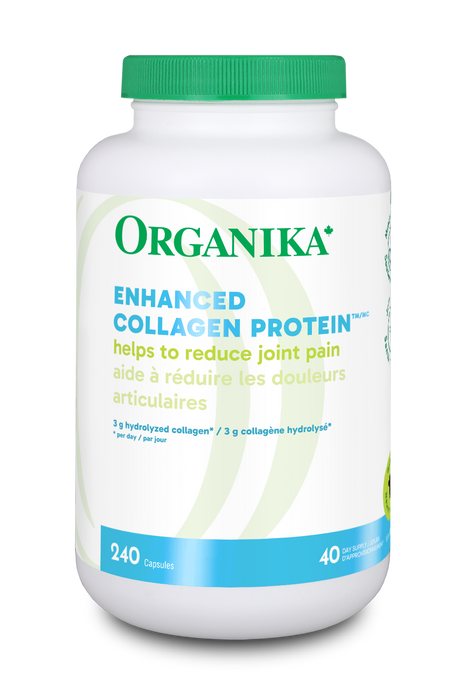 Organika - Enhanced Collagen Protein, 240 Caps