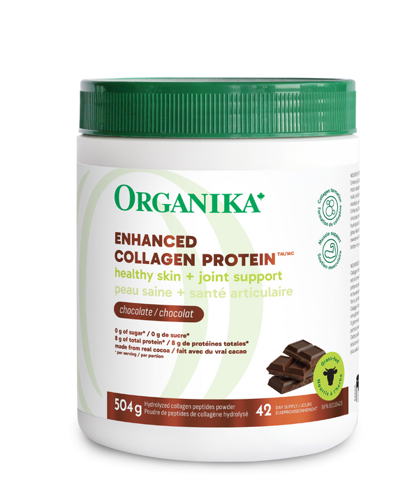 Organika - Enhanced Collagen Chocolate, 504 g