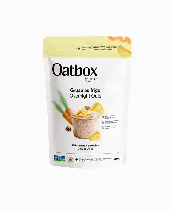Oatbox - Overnight Oats - Carrot Cake, 280 g