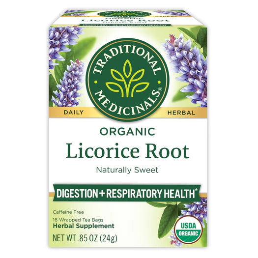 Traditional Medicinals - Licorice Root Tea, 16 Count