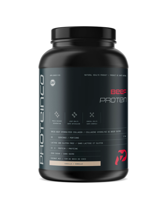 ProteinCo - Hydrolyzed Bovine Collagen Vanilla, 3 lbs.