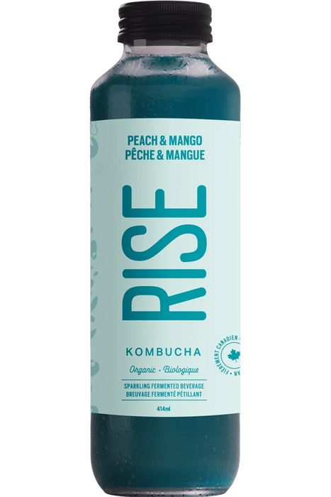 Rise Kombucha - Peach & Mango, 1 L