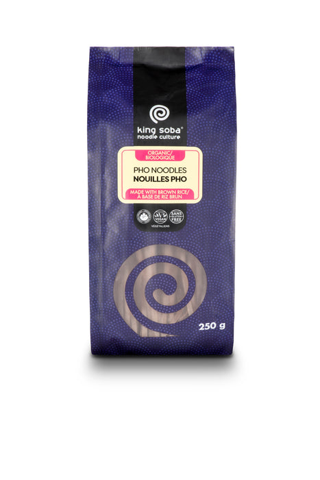 King Soba - Noodles - Brown Rice Pho, 250 g