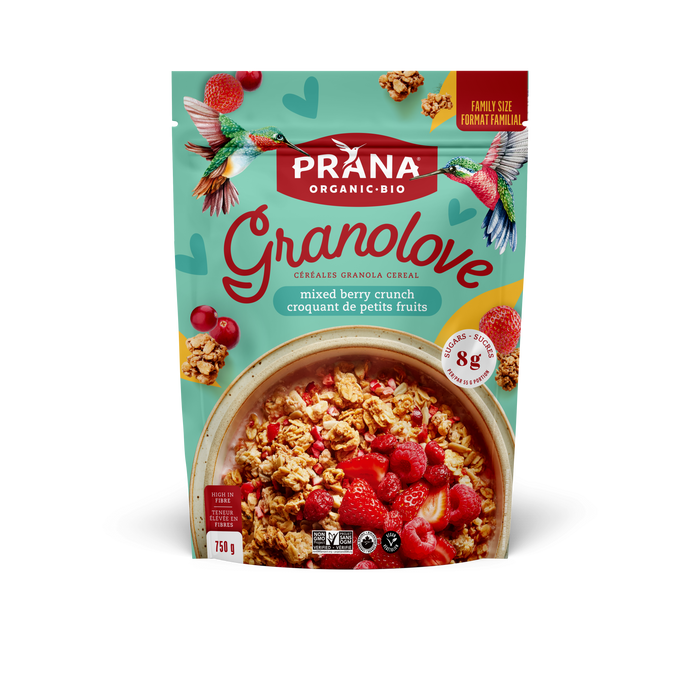 Prana - Granolove - Mixed Berries Crunch, 750 g