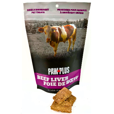 Paw Plus - Beef Liver Treats, 100 g