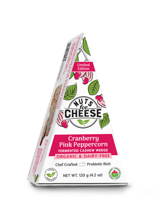 Nuts For Cheese - Cranberry Pink Peppercorn, 120 g