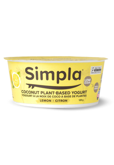 Simpla - Lemon Coconut Yogurt, 120 g
