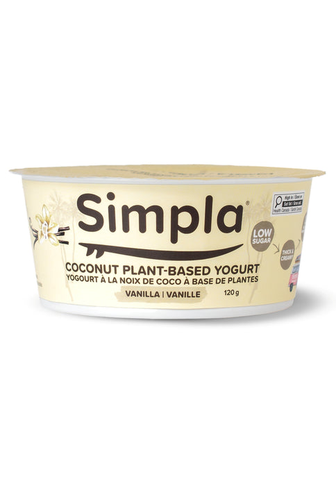 Simpla - Vanilla Coconut Yogurt, 120 g
