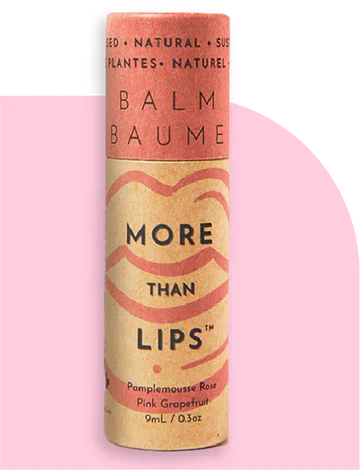 More Than Lips - Vegan Lip Balm, Pink Grapefruit, 9ml