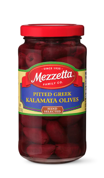 Mezzetta - Pitted Greek Kalamata Olives, 398 mL