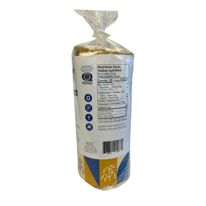 Goodness Me! - Organic Plain Unsalted Rice Cakes, 150 g