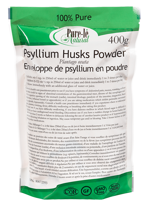 Pure-le Natural - Psyllium Husks Powder, 400 g