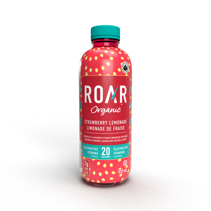 Roar Organic - Strawberry Lemonade, 532 mL