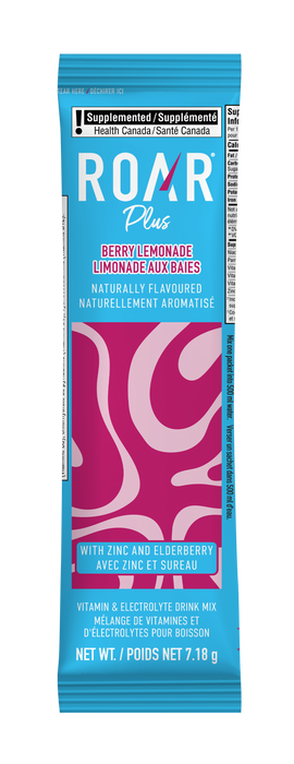 Roar Organic - Plus Berry Lemonade, 7.18 g