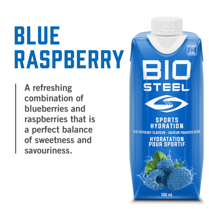 BioSteel - Sports Drink Blue Raspberry, 500 mL