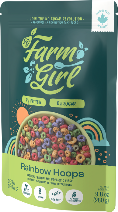 Farm Girl - Rainbow Hoops, 280 g