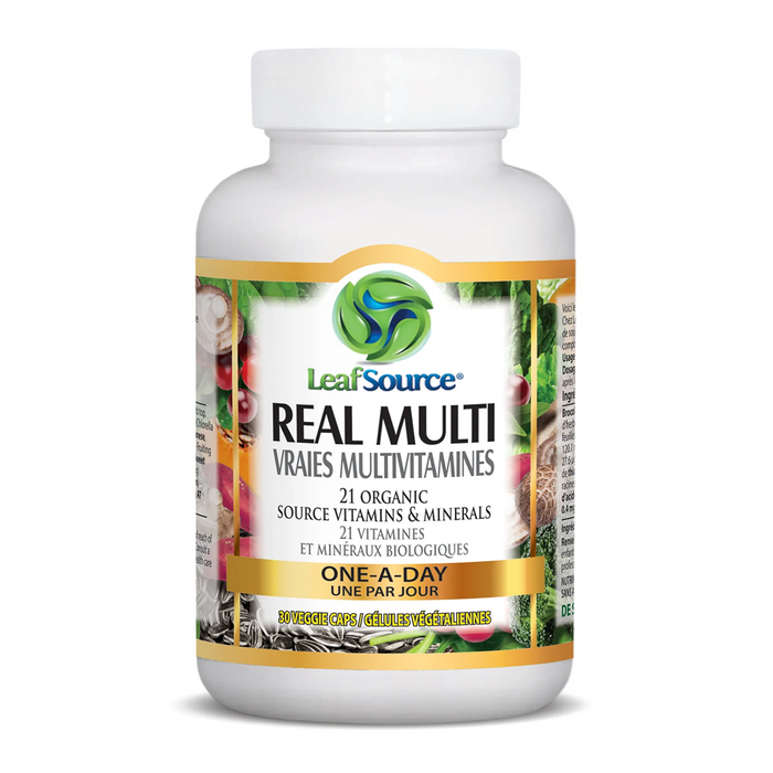 LeafSource - Real Multi Vitamin, 30 Vcaps