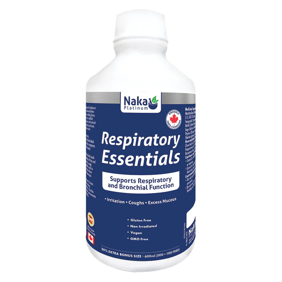 Naka Platinum - Respiratory Essentials, 250 mL — Goodness Me!