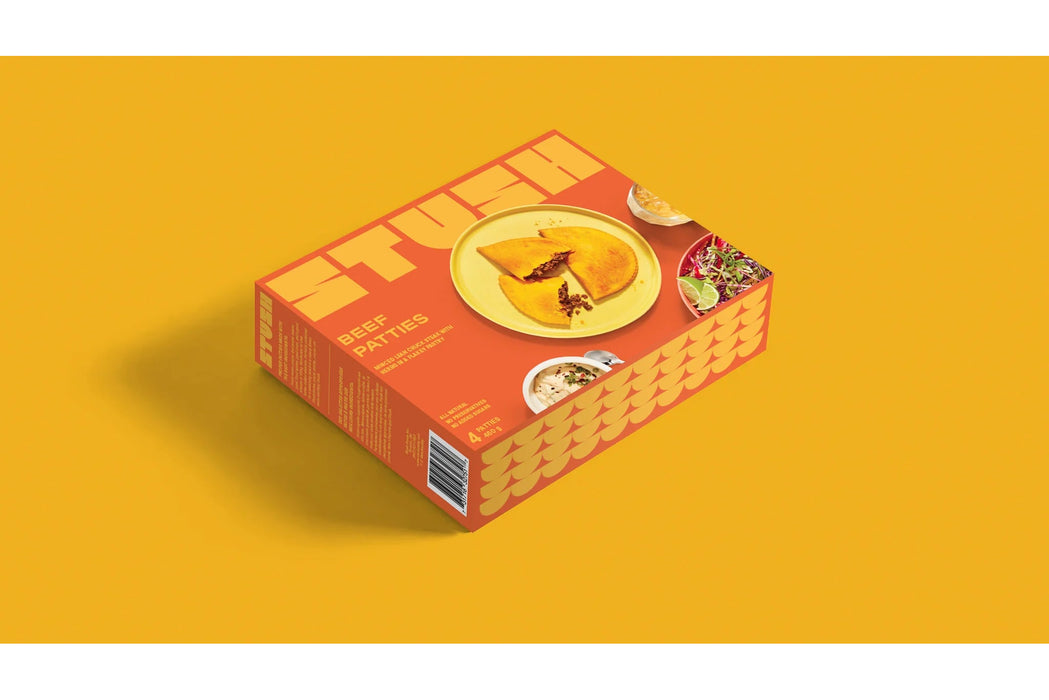 Stush - Classic Beef Patties, 115 g