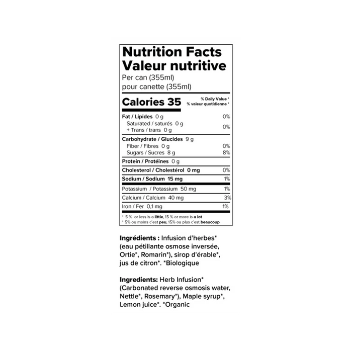 Healtea - Nettle & Rosemary, 355 mL