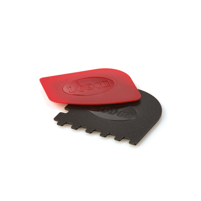 Lodge - Scraper Combo Set (Red & Black), 2 Count