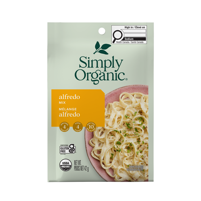 Simply Organic Alfredo Sauce Mix - 42 g