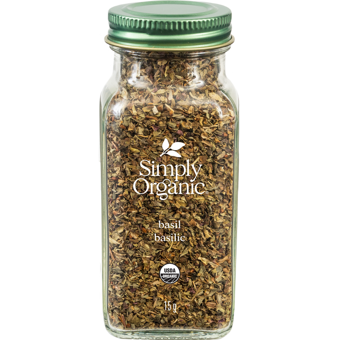 Simply Organic - Sweet Basil Leaf, 15 g