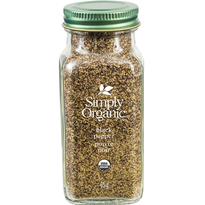 Simply Organic - Black Pepper Medium Grind, 65 g