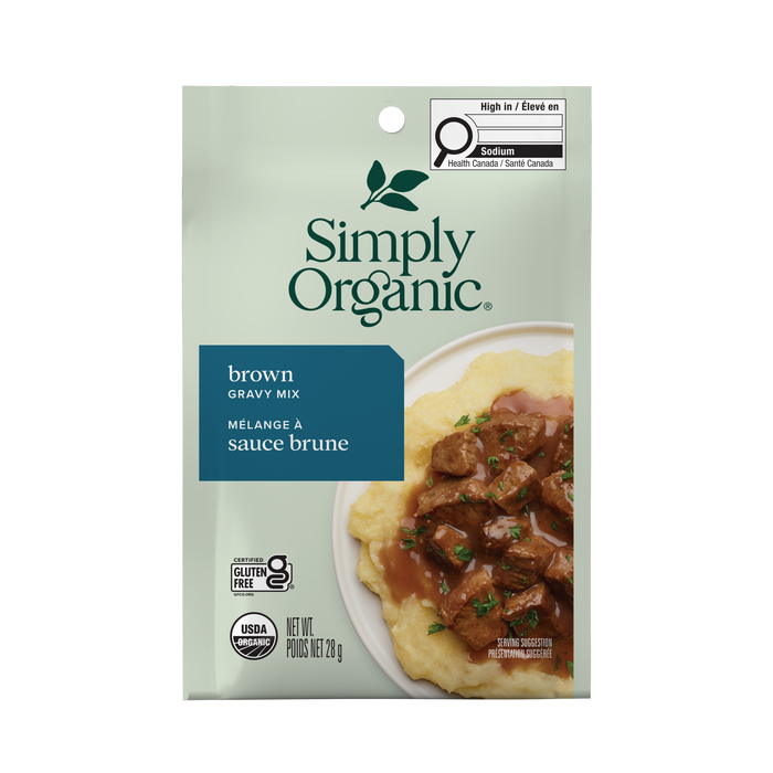 Simply Organic - Brown Gravy Seasoning Mix, 24 g